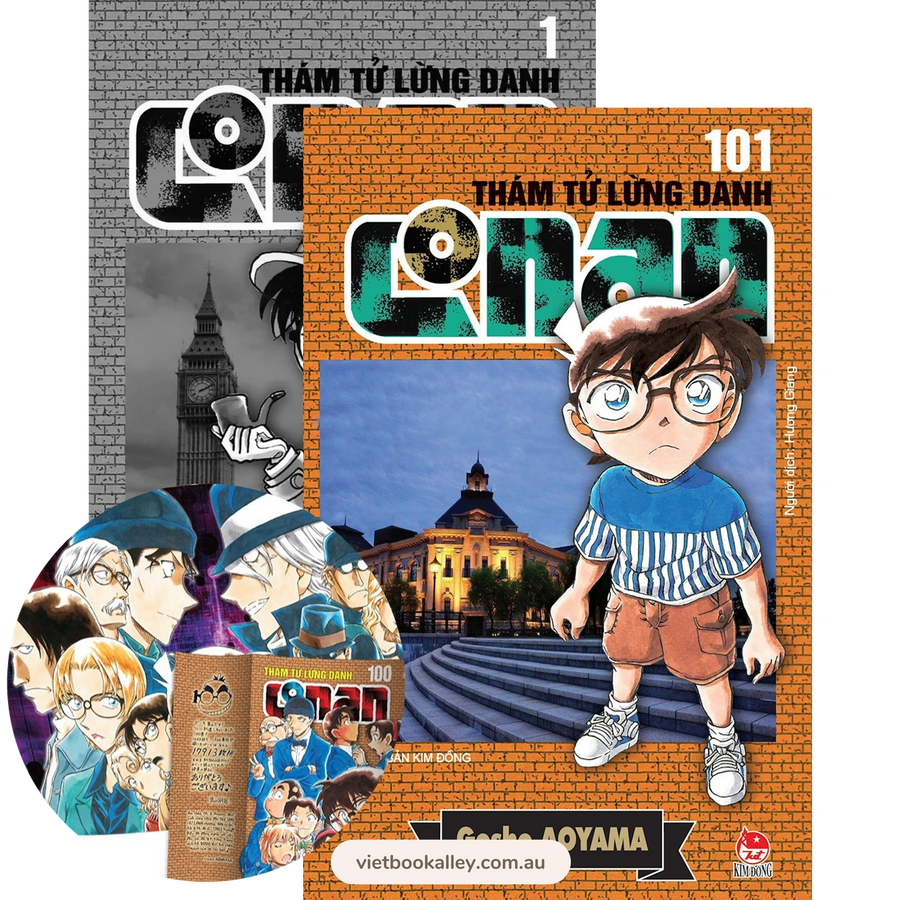 Thám Tử Lừng Danh Conan (103 tập + FREE Poster + FREE SHIP AU)