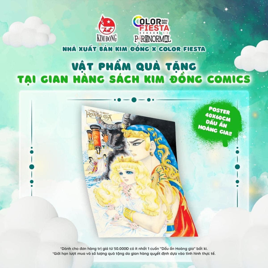 Dấu Ấn Hoàng Gia (Nữ Hoàng Ai Cập tái bản) + FREE Poster (giới hạn)