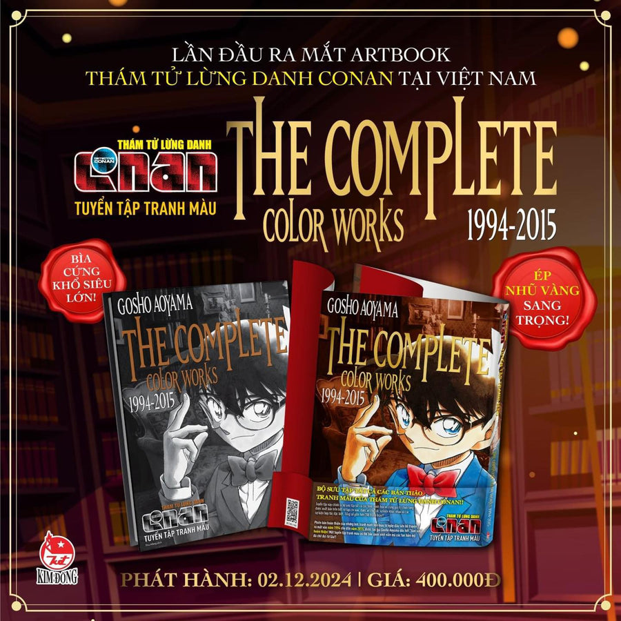 Thám Tử Lừng Danh CONAN ARTBOOK - The Complete Color Works 1994 - 2015