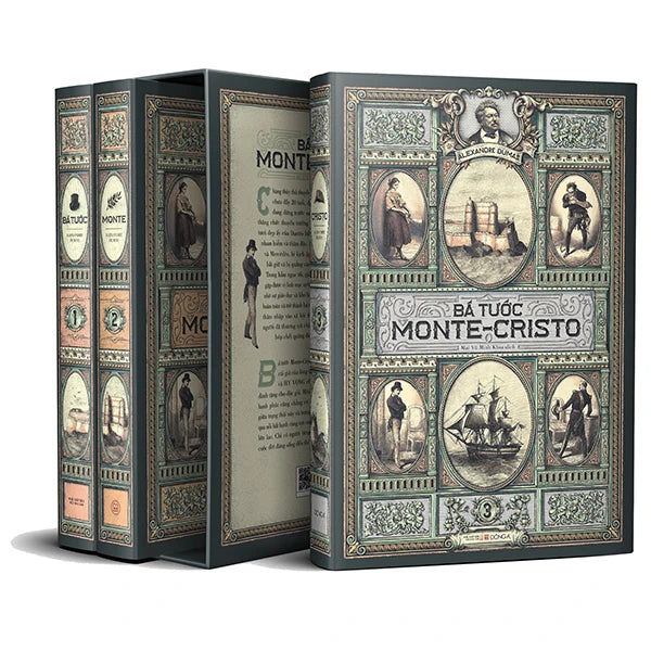 [PRE-ORDER] Bá Tước Monte-Cristo (Box set 3 tập)