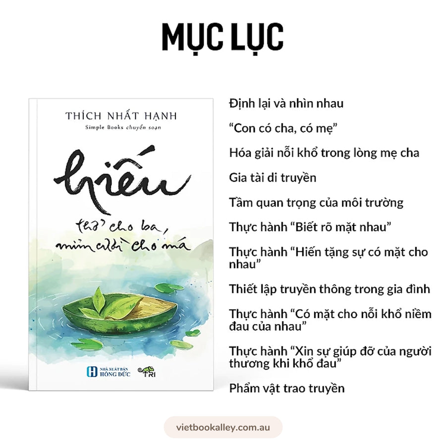 Hiếu - Thở Cho Ba, Mỉm Cười Cho Má - Thích Nhất Hạnh