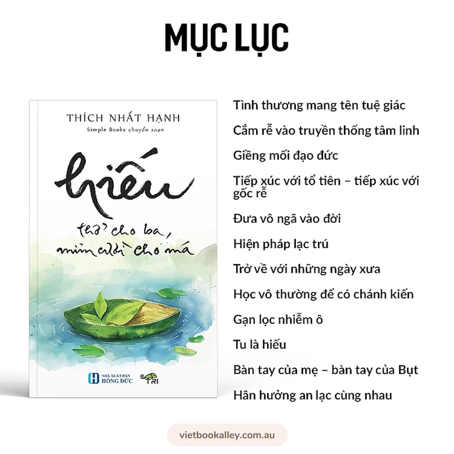 Hiếu - Thở Cho Ba, Mỉm Cười Cho Má - Thích Nhất Hạnh