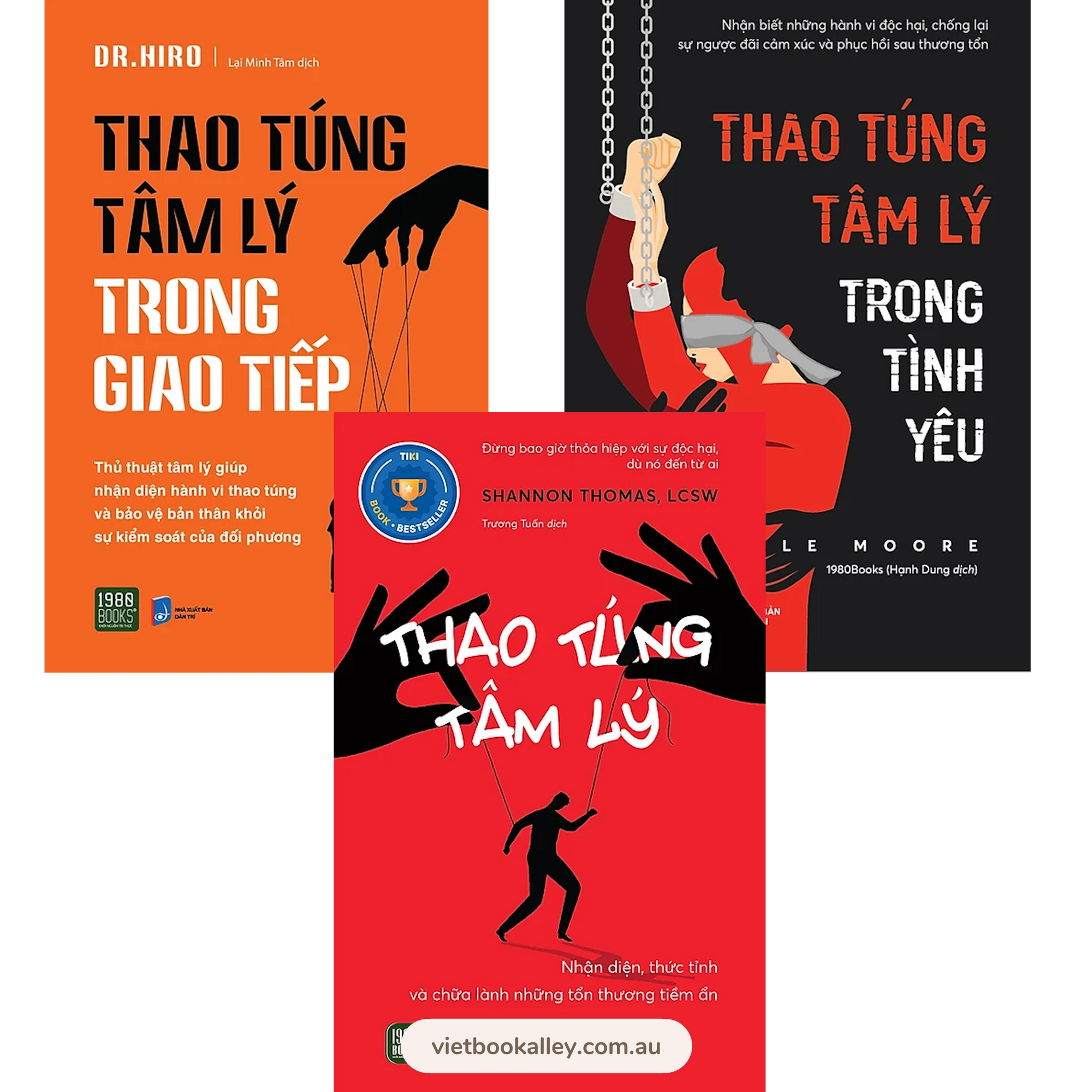 [PRE-ORDER] Thao Túng Tâm Lý (bộ 3 cuốn)