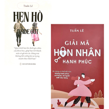 [PRE-ORDER] Combo Giải Mã Hôn Nhân Hạnh Phúc & Hẹn Hò Inside Out (Tuấn Lê)