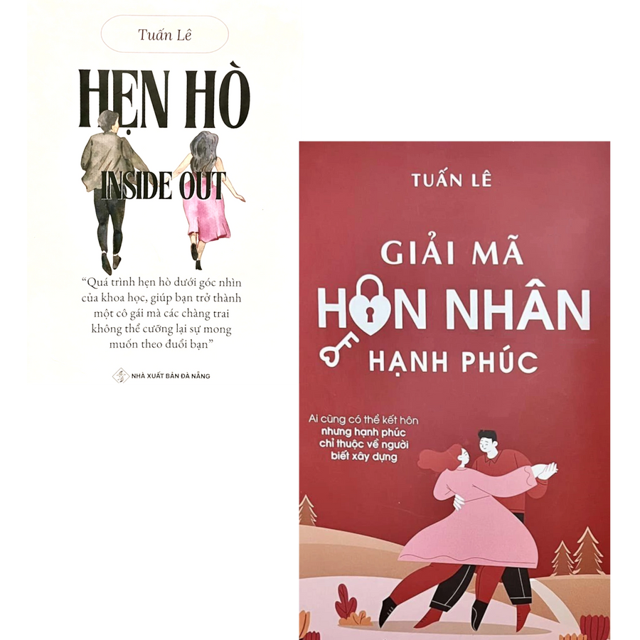 [PRE-ORDER] Combo Giải Mã Hôn Nhân Hạnh Phúc & Hẹn Hò Inside Out (Tuấn Lê)