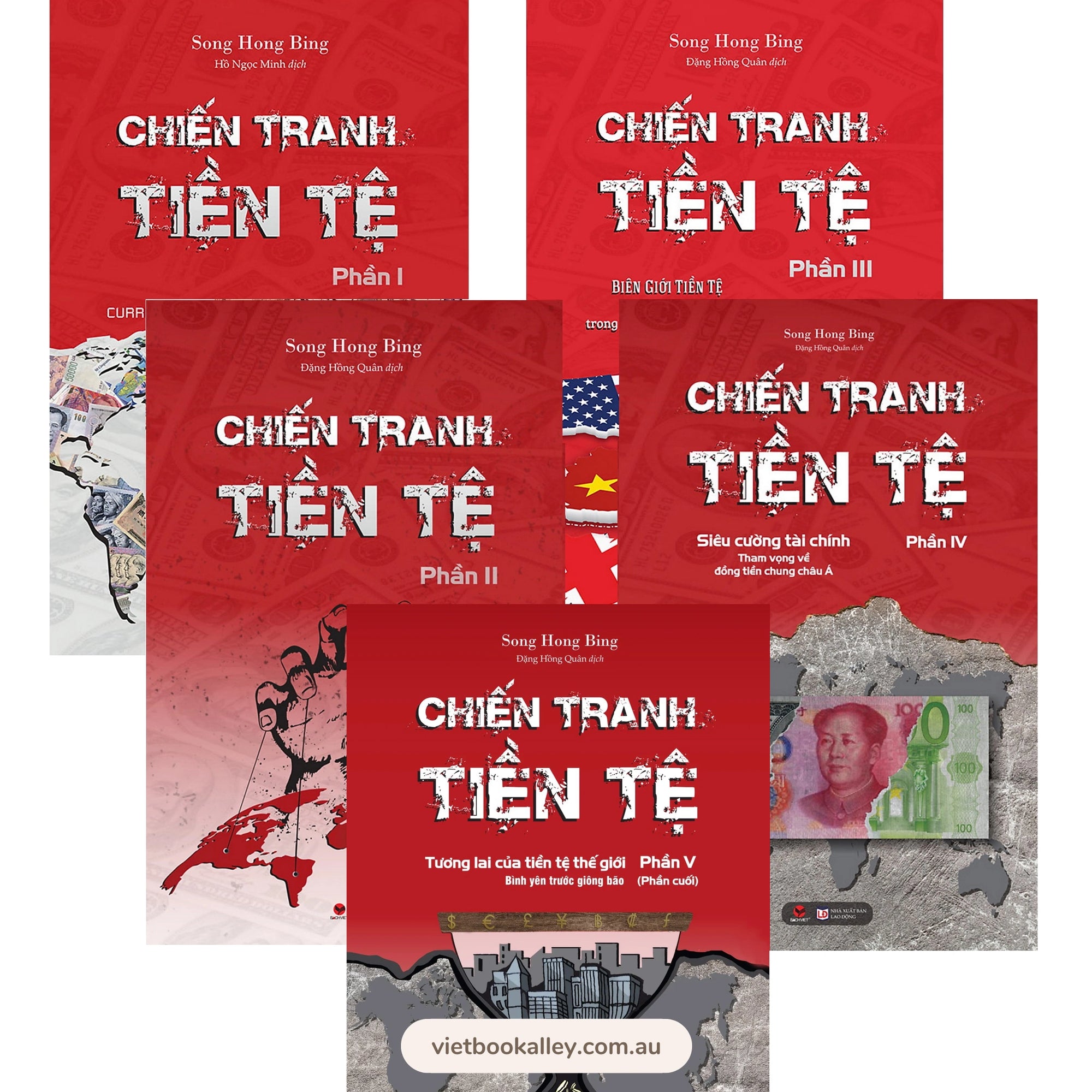 [PRE-ORDER] Chiến Tranh Tiền Tệ (bộ 5 cuốn)