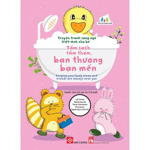 Truyện Tranh Song Ngữ Việt - Anh Cho Bé (bộ 12 cuốn)